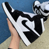 AJ1 High Black And White