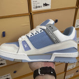 Trainer Blue and White