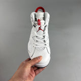 AJ6 Retro White and Red