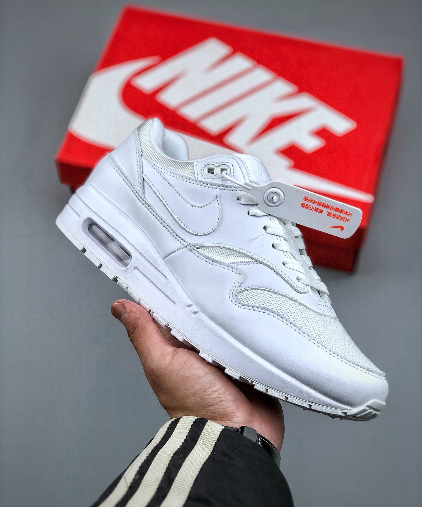 Air Max 1 Totalmente Branco