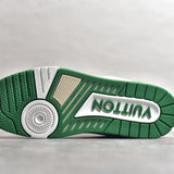 Trainer White and Green