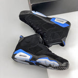 AJ6 Retro Black and Blue