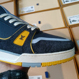 Trainer Navy and Yellow