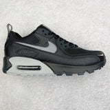 90 Black Metallic Silver
