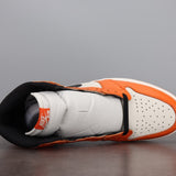 AJ1 High Obsidian Orange
