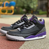 AJ3 Court Purple