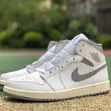 AJ1 MID Neutral Grey