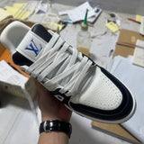 Trainer White and Blue