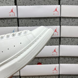 Alexander McQueen Low Gold White Drip Sneakers