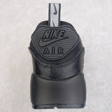 90 Black Metallic Silver Mini Swoosh