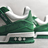 Trainer White and Green