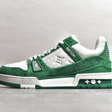 Trainer White and Green