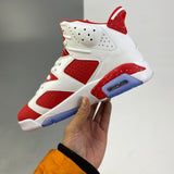 AJ6 White and Red