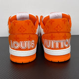 Trainer White and Orange