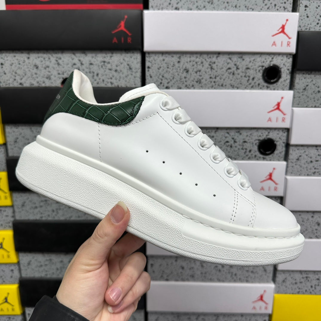 Alexander McQueen Turtle Dark Green Drip Sneakers