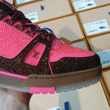 Trainer Pink and Brow Crystal