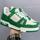 Trainer Green and White