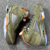 AJ 5 Retro Olive