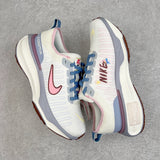 ZoomX Invincible Run Flyknit 3 Blue Whisper Soft Pink
