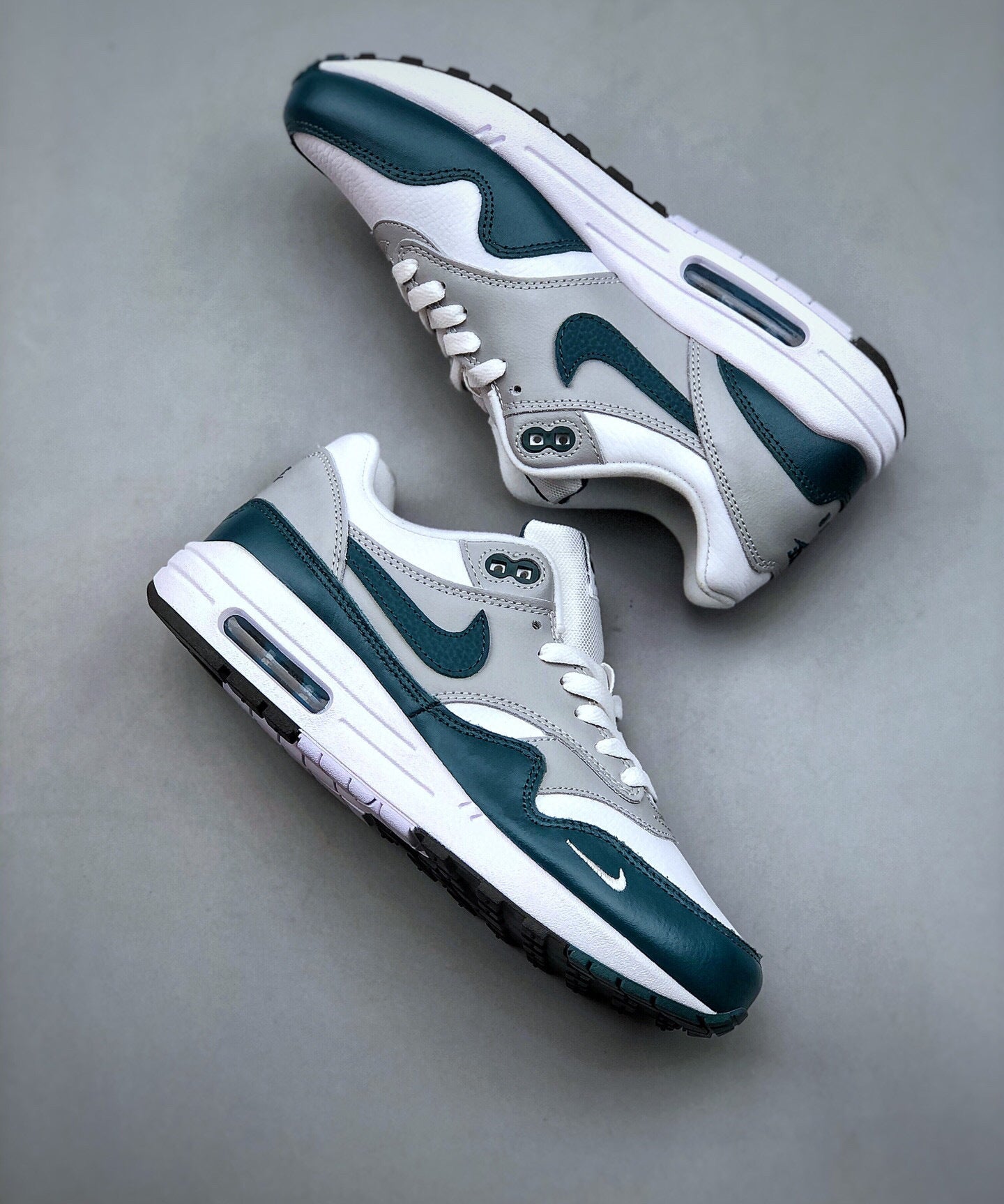 Air Max 1 Verde-azulado Escuro