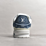 Trainer White and Blue