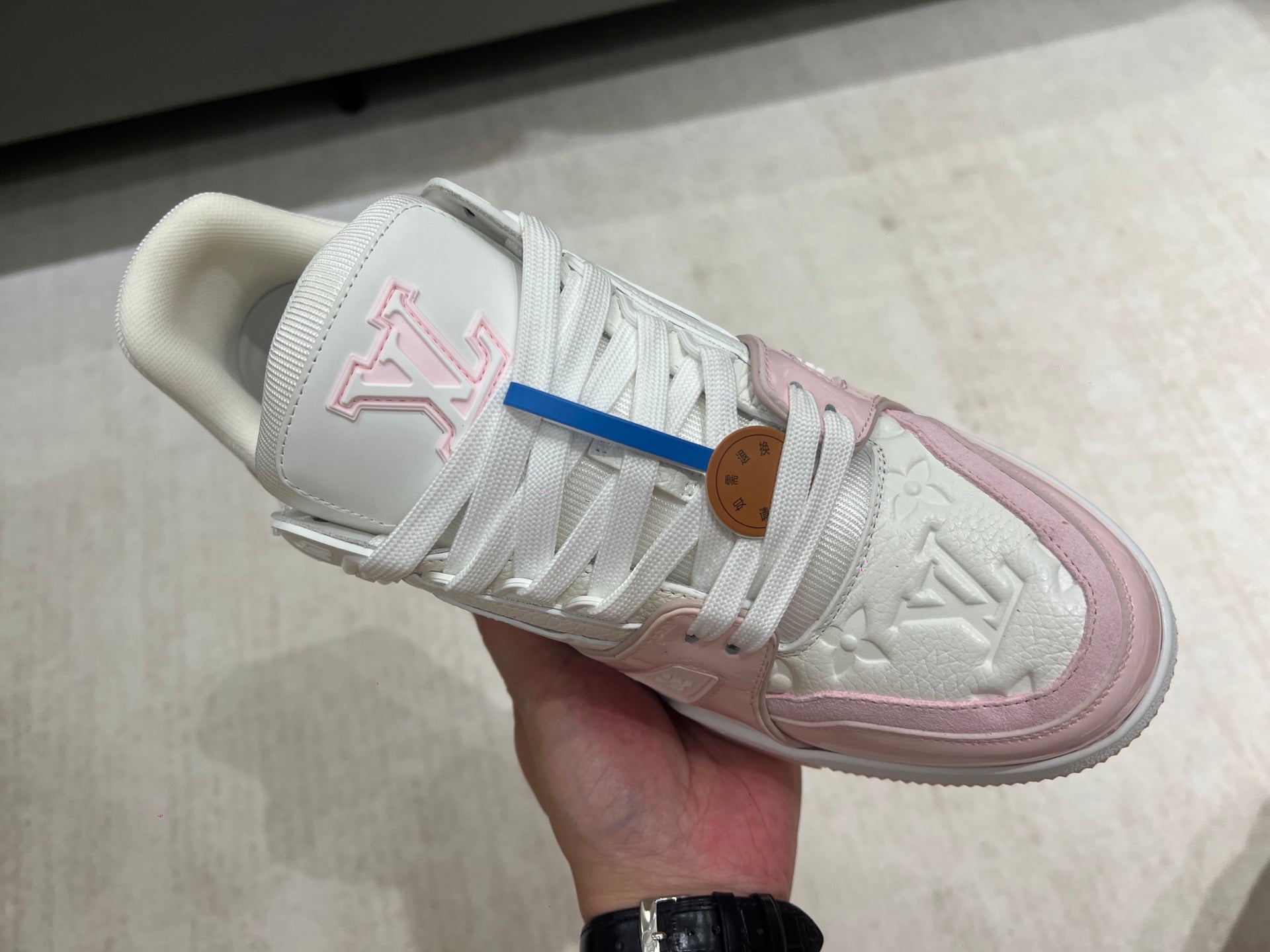 Trainer White and Pink