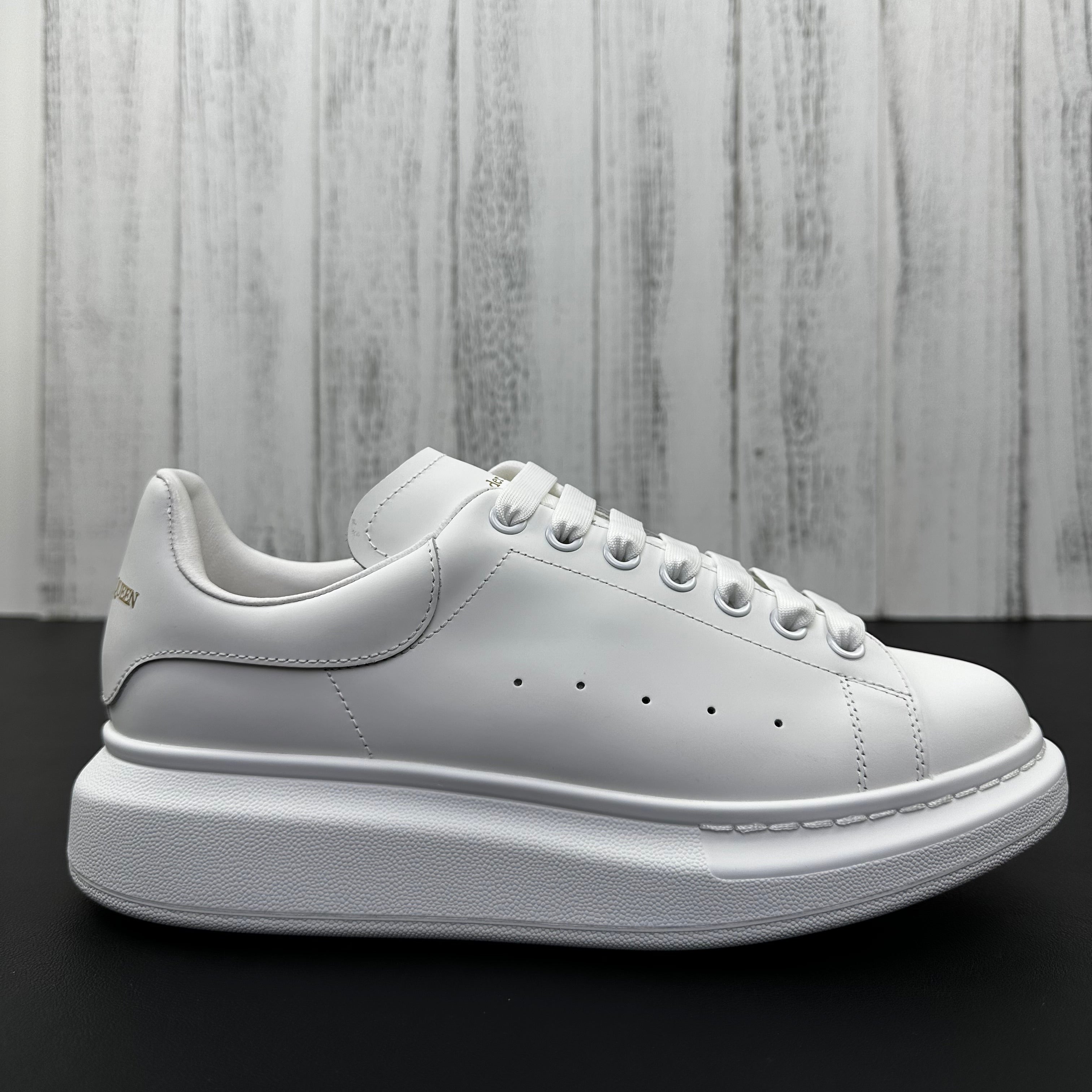 Alexander McQueen All White Drip Sneakers