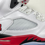 AJ 5 Fire Red Black Tongue
