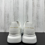 Alexander McQueen All White Drip Sneakers