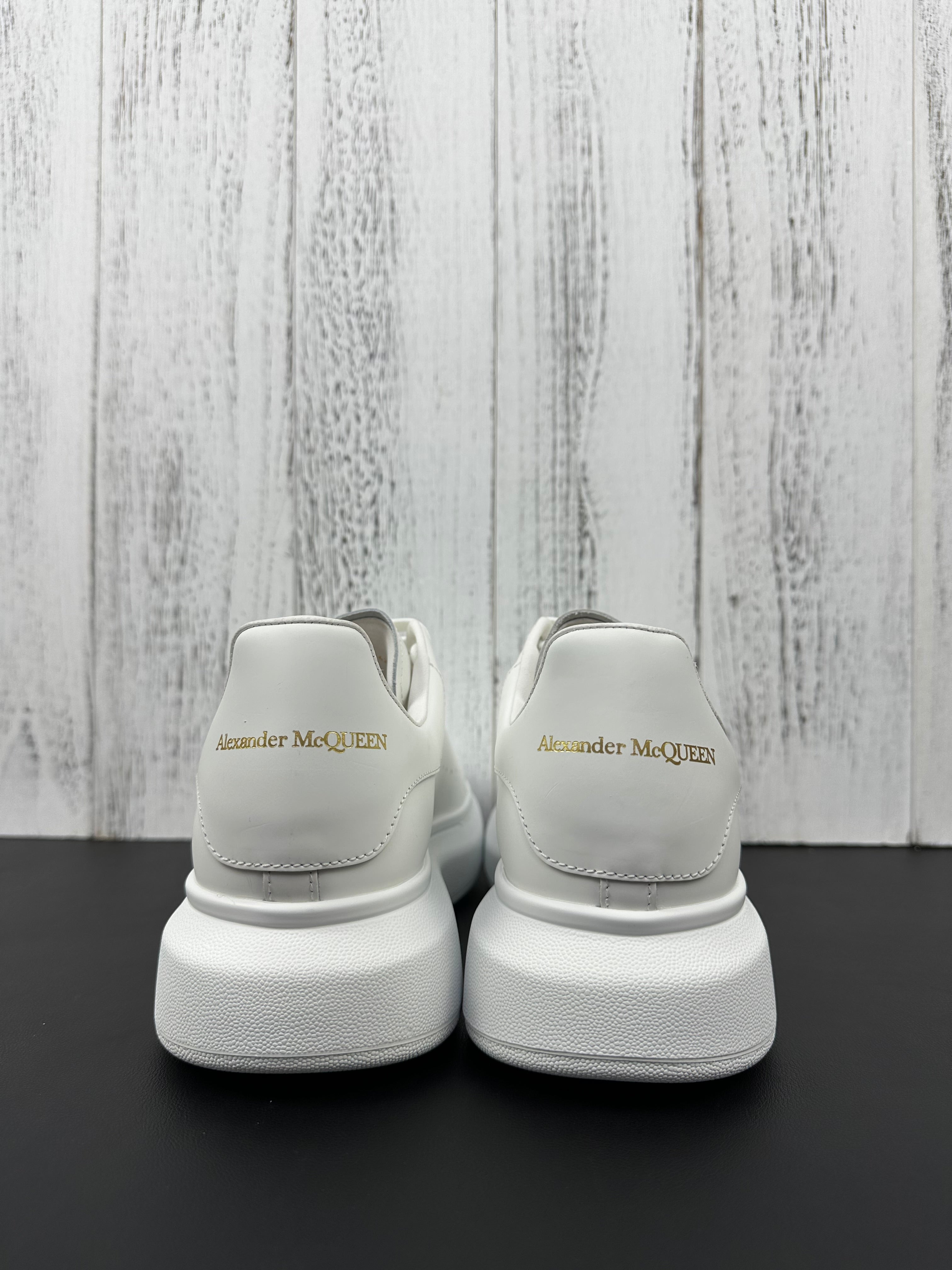 Alexander McQueen All White Drip Sneakers