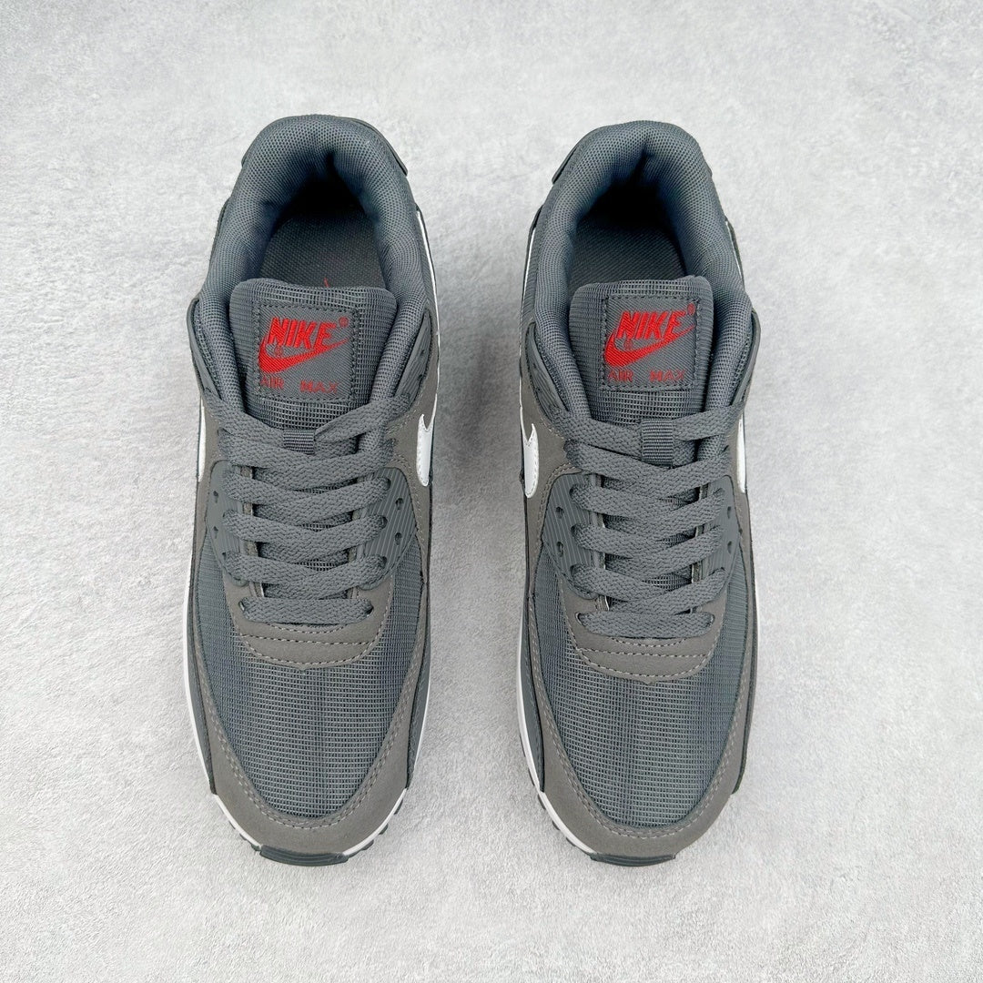 90 Iron Grey/University Red