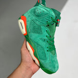 AJ6 Retro NRG Green Suede Gatorade