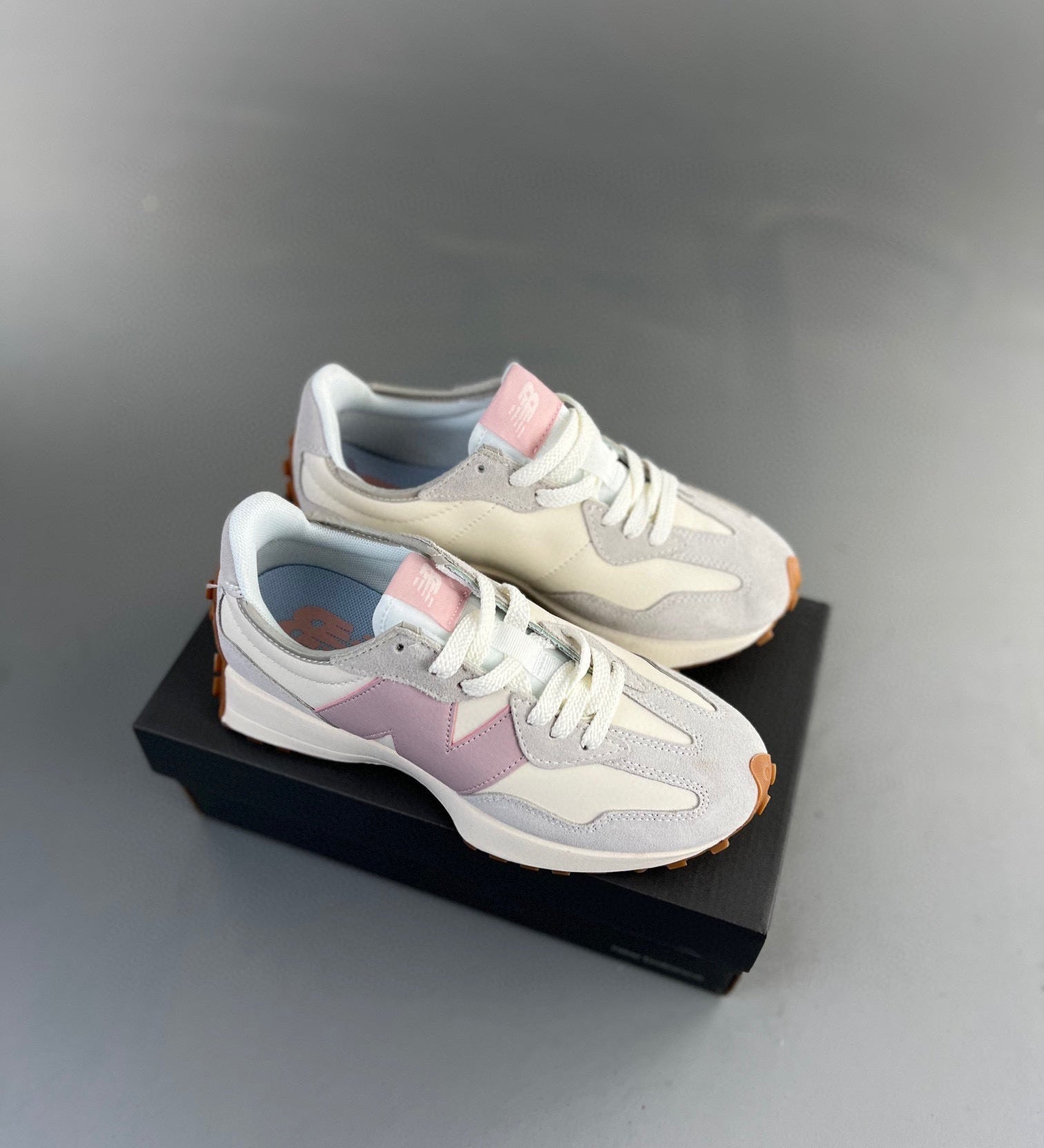 327 Pink and White