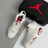 AJ6 Retro Maroon