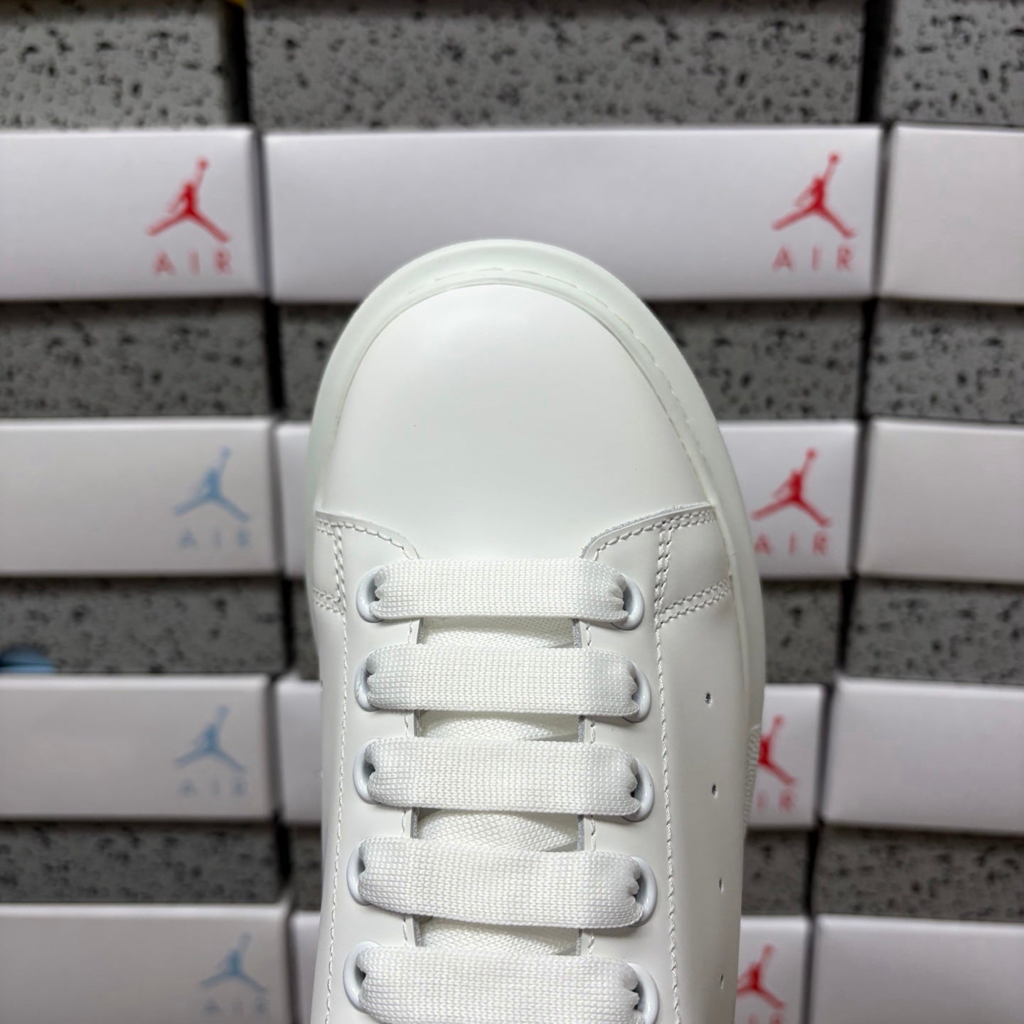 Alexander McQueen Multicolor Tinted Black Drip Sneakers
