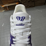 Trainer White and Purple
