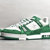 Trainer White and Green