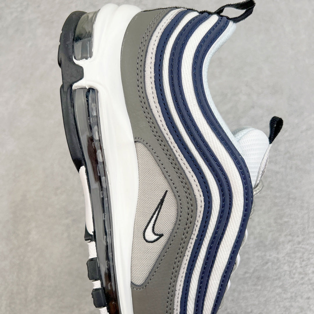 97 Flat Pewter/White