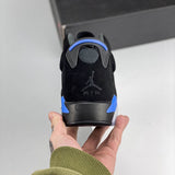 AJ6 Retro Black and Blue