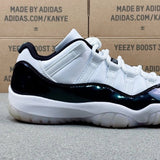 AJ11 Low Black and White