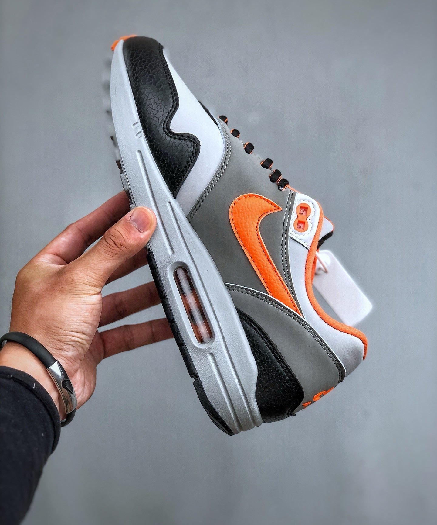 Air Max 1 Laranja Brilhante