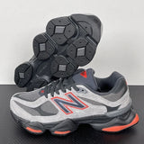 NB 9060 Cinzento Preto e Vermelho