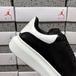 Alexander McQueen Black & White Drip Sneakers