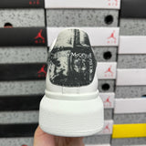 Alexander McQueen Printed Heel Drip Sneakers