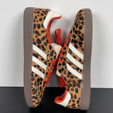 Samba Preloved Red Leopard