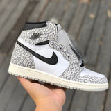 AJ1 High White Cement
