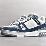 Trainer White and Blue