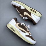 Air Max 1 White, Brown and Beige
