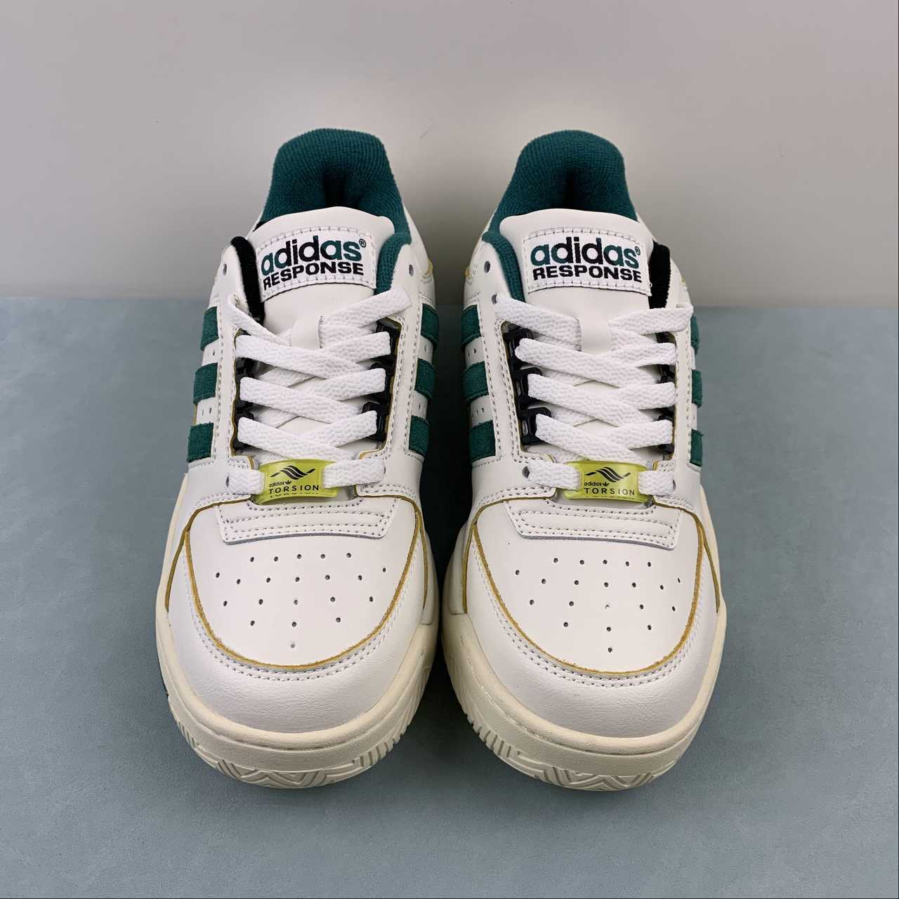 AD Torsion Response Tennis White Dark Green
