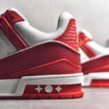 Trainer White and Red